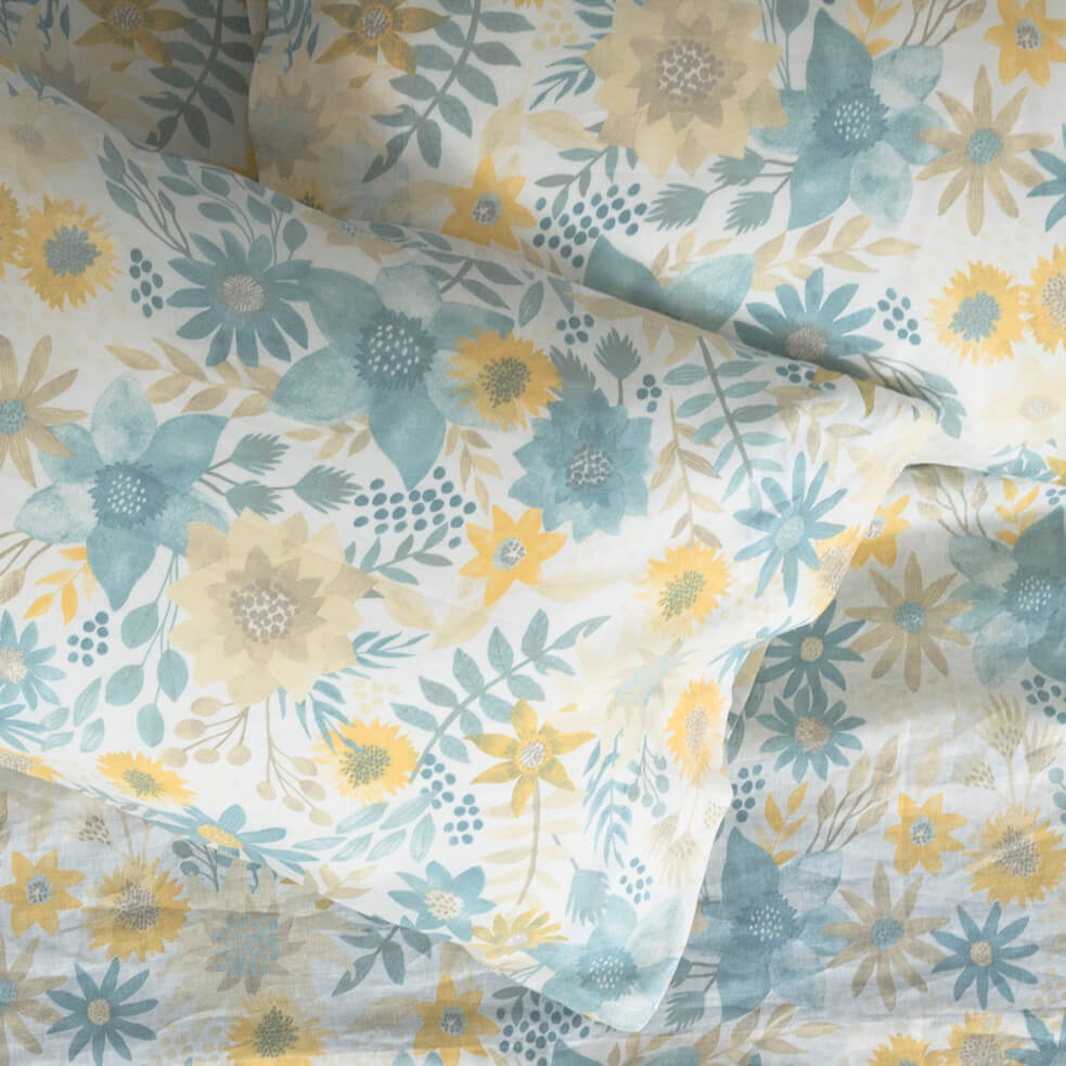 Bloom Linen Pillowcases - Ameridown 