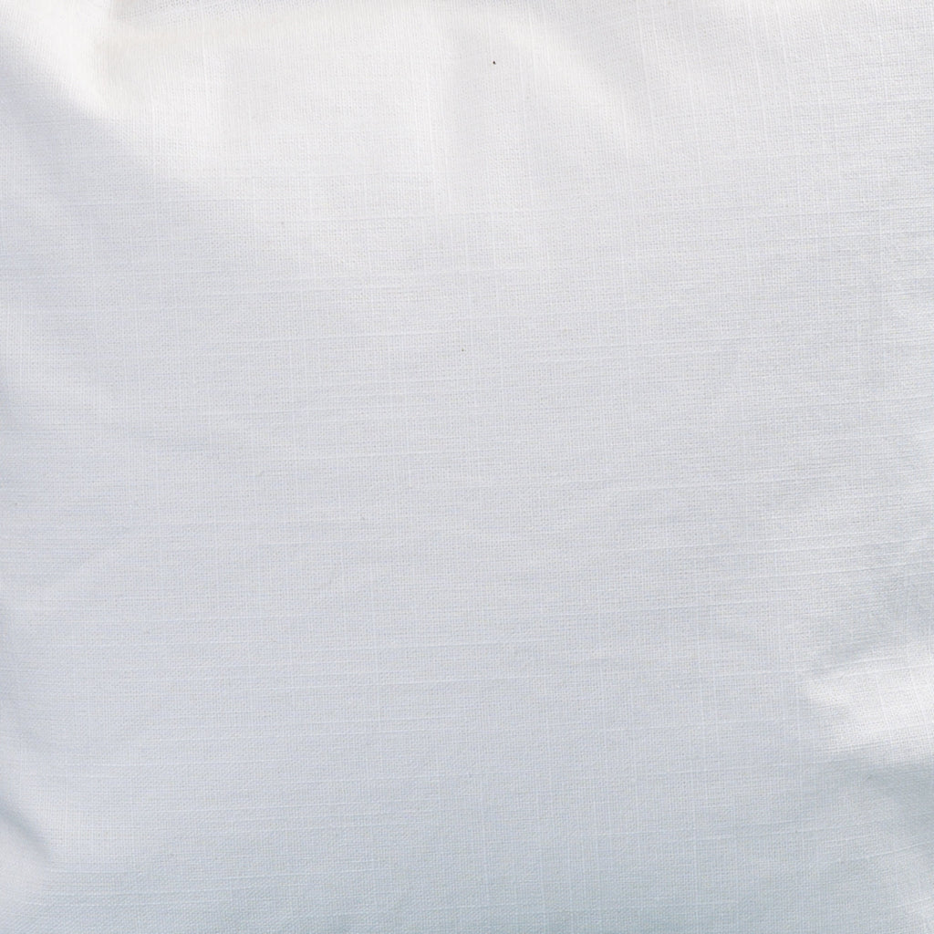 Solid Pillow Cover White Texture Close Up