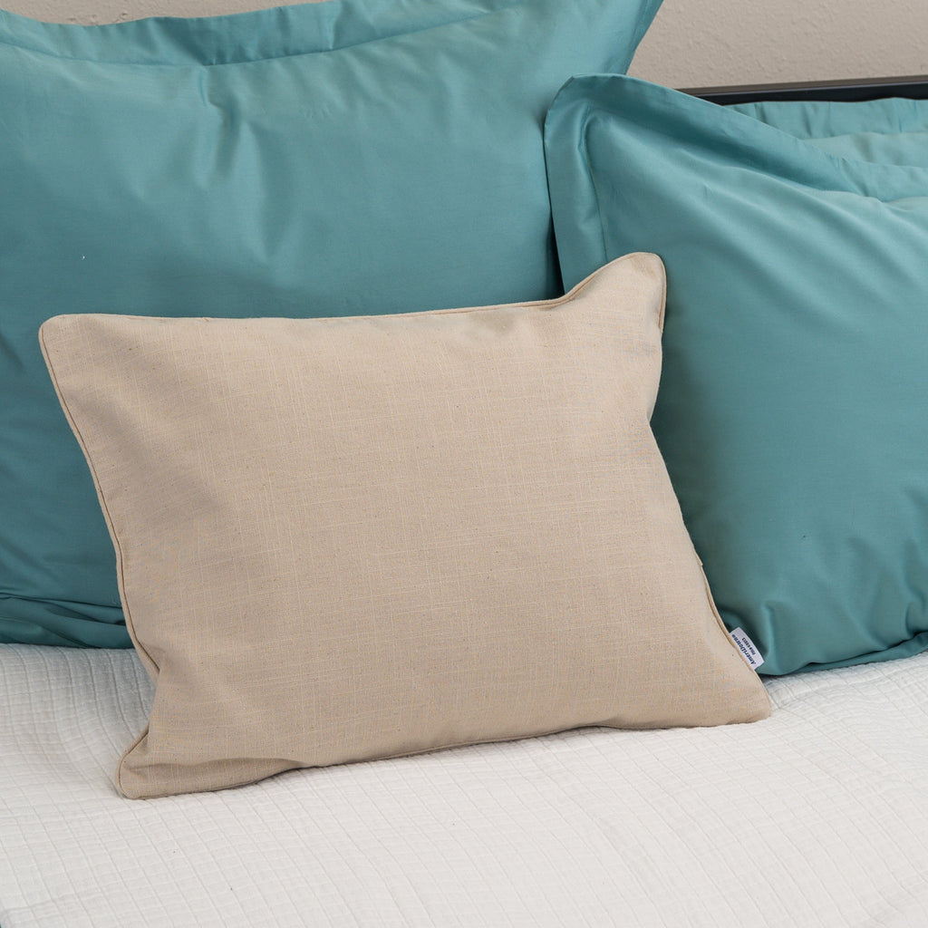 Solid Pillow Cover Taupe Color