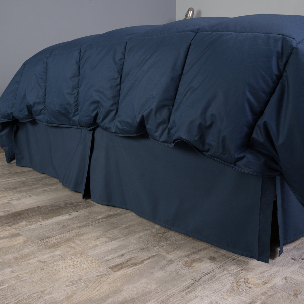 300 Thread Count Percale Bedskirt Navy