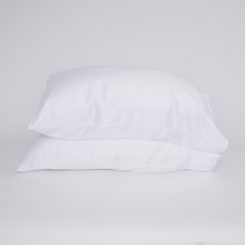 300 Thread Count Tencel Pillowcases White