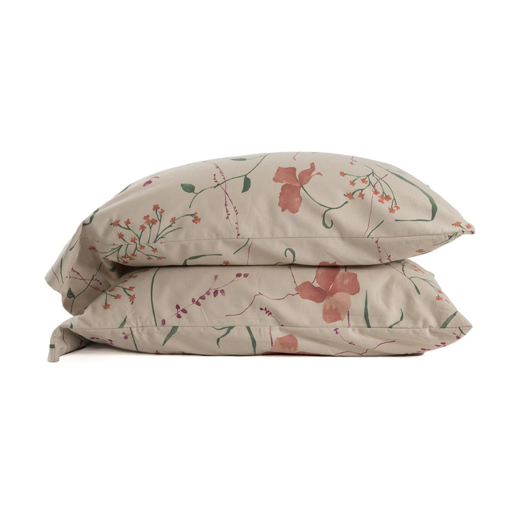 Fall Garden Velvet Flannel Pillowcases - ameridown 