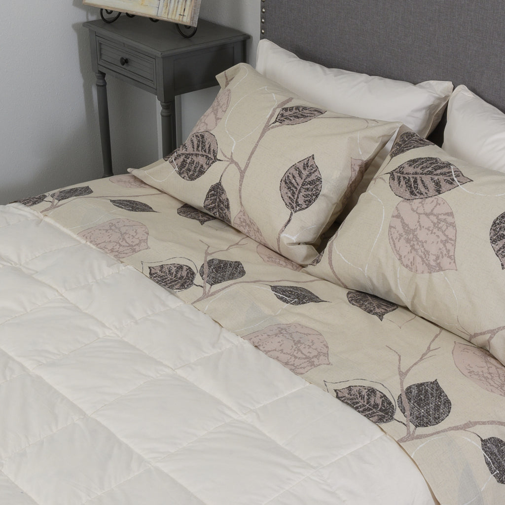 Premier Down Blanket Ivory Bed Image