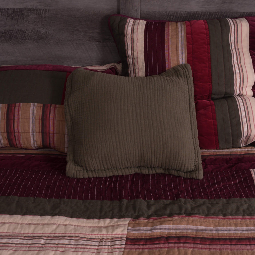 Essential Cotton Pillow Cover - Olive