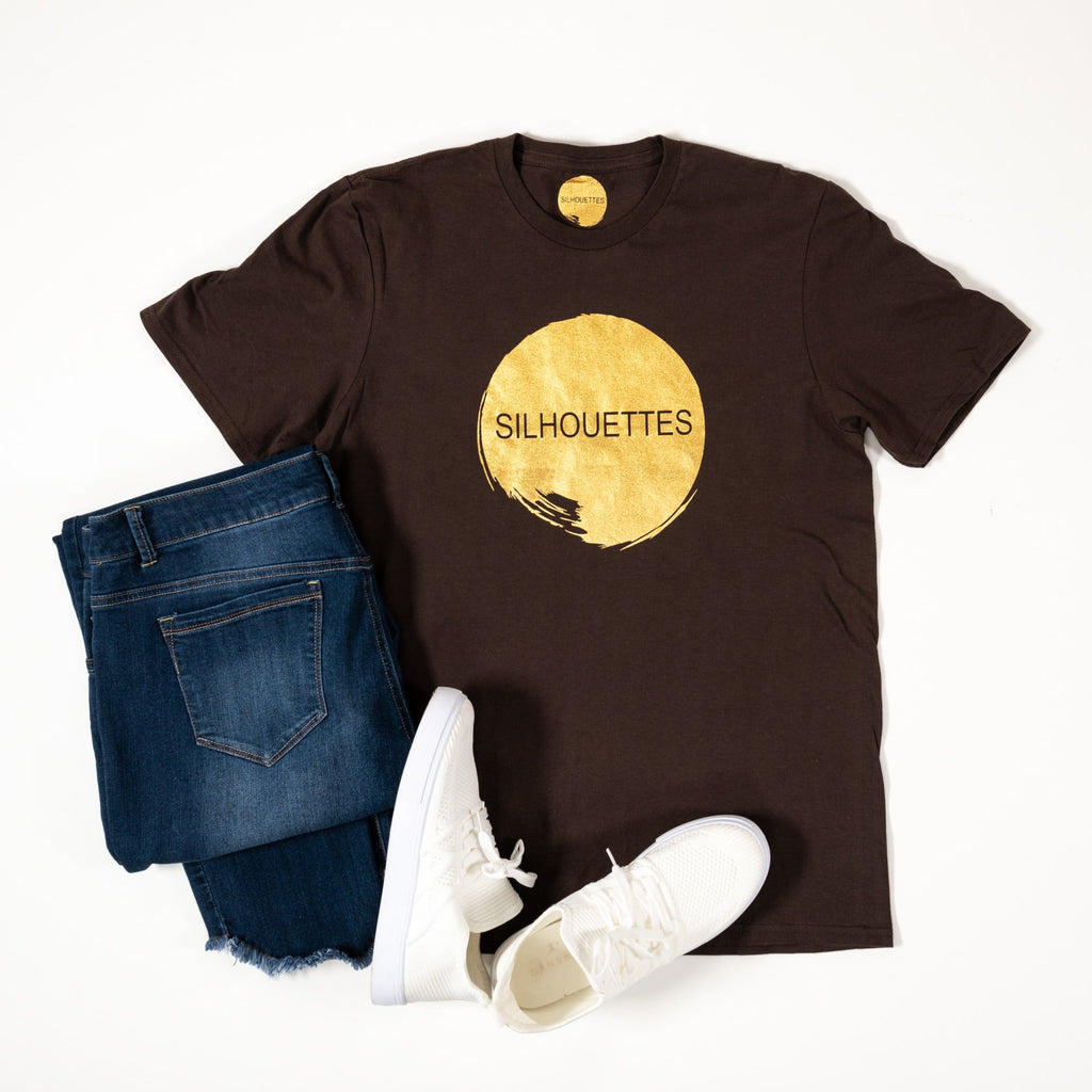 Silhouettes Short Sleeve Large Logo T-Shirt - Ameridown 